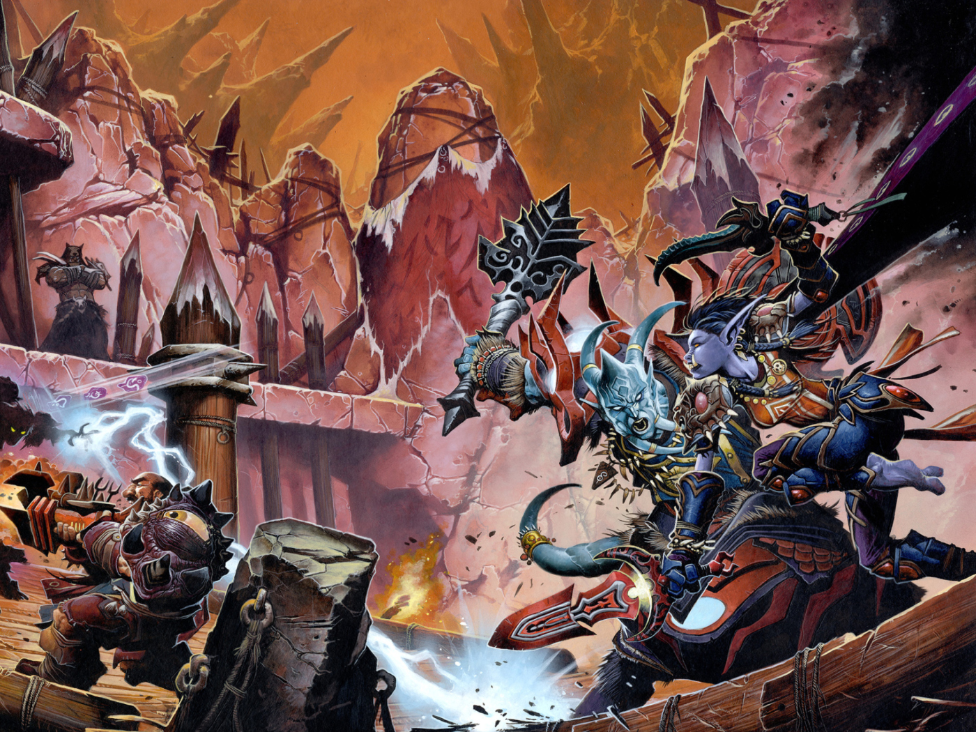World of Warcraft wallpaper 1400x1050