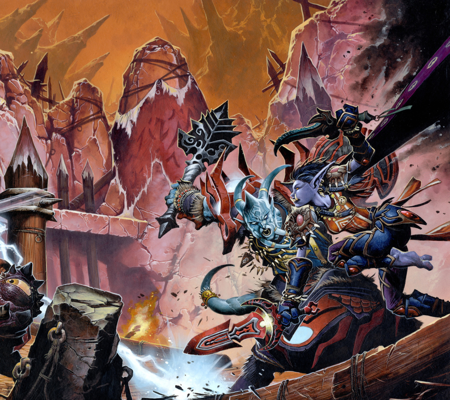 Das World of Warcraft Wallpaper 1440x1280