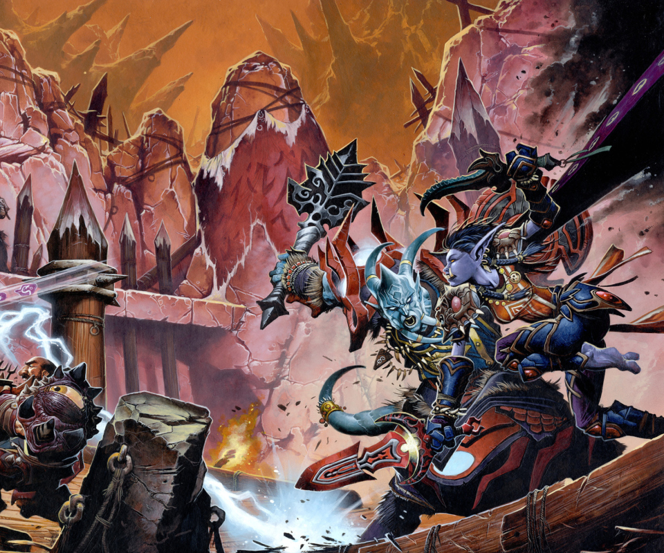Das World of Warcraft Wallpaper 960x800