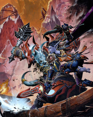 World of Warcraft papel de parede para celular para 128x160