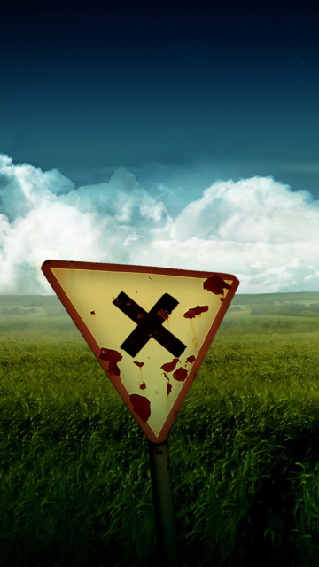 X-Road Sign wallpaper 360x640