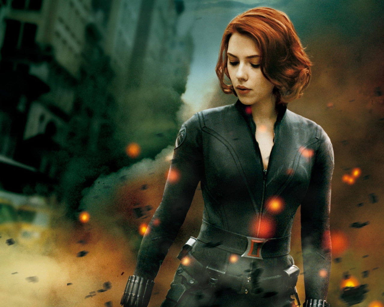 Fondo de pantalla The Avengers - Black Widow 1280x1024