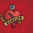 Обои Zombies Heart 128x128