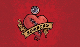 Free Zombies Heart Picture for Android, iPhone and iPad