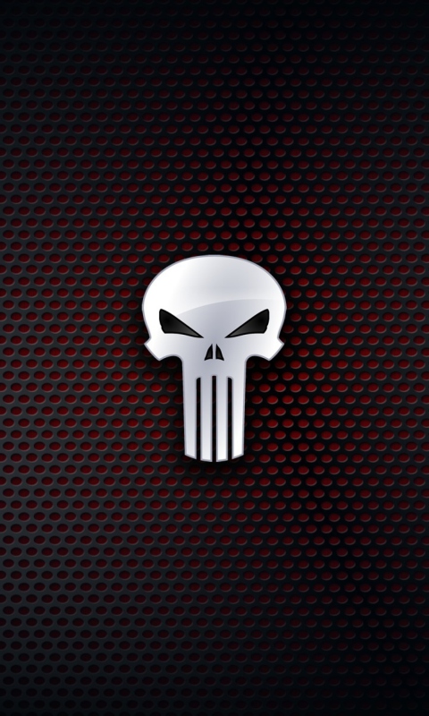 Fondo de pantalla The Punisher, Marvel Comics 480x800