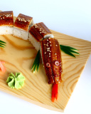 Fondo de pantalla Tuna Sushi 128x160