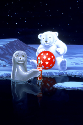 Coca-Cola Christmas Party On North Pole screenshot #1 320x480