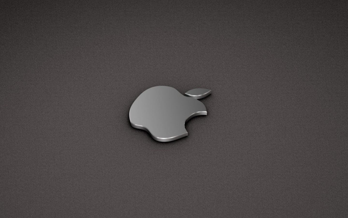 Apple Logo Metallic screenshot #1 1440x900