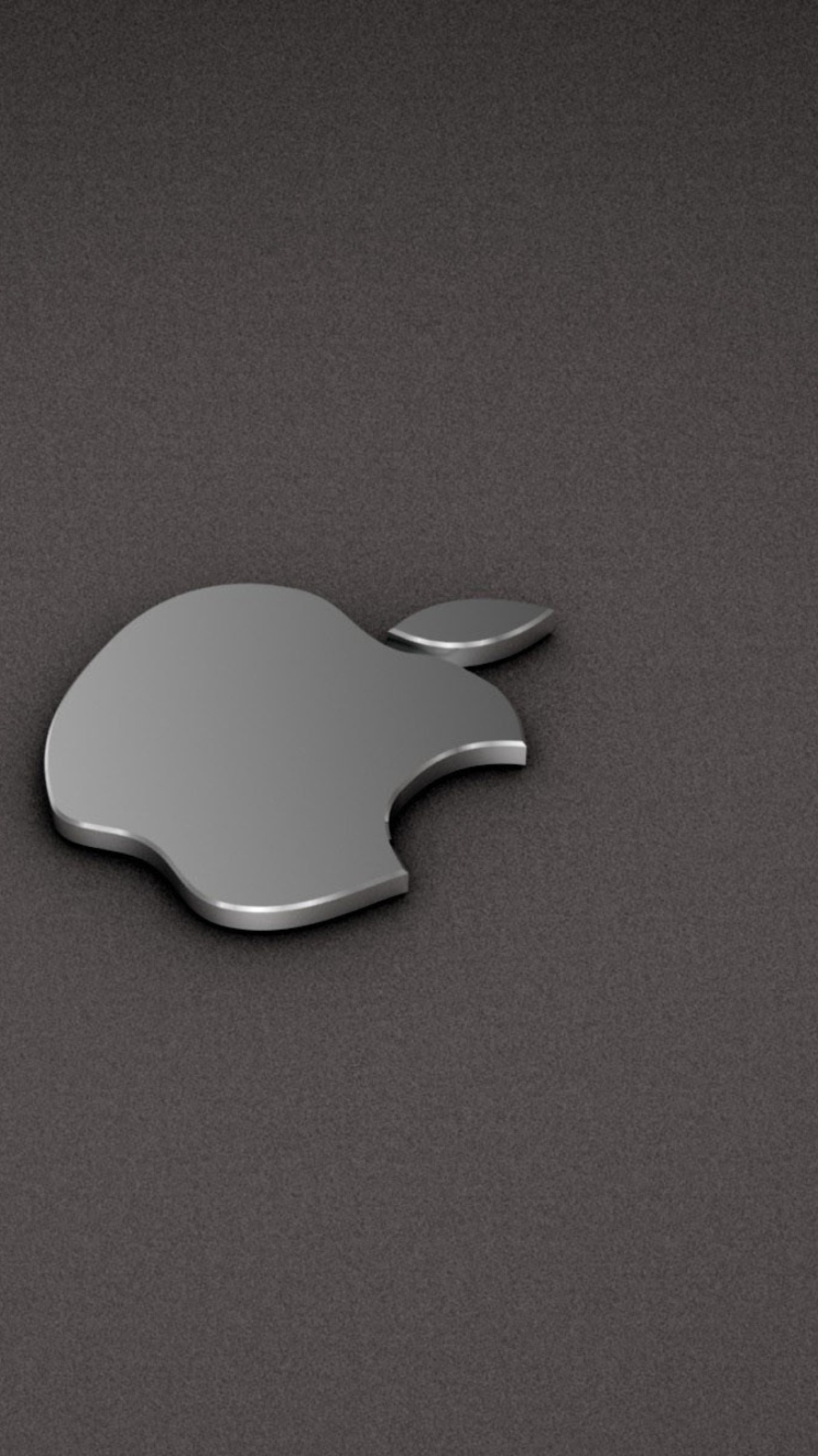 Apple Logo Metallic screenshot #1 750x1334