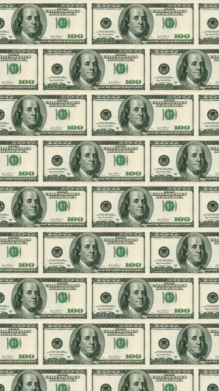 Das Money Money Money Wallpaper 750x1334