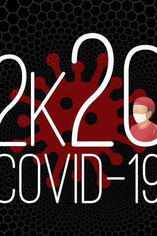 Das Coronavirus COVID 19 Pandemic 2020 Wallpaper 320x480