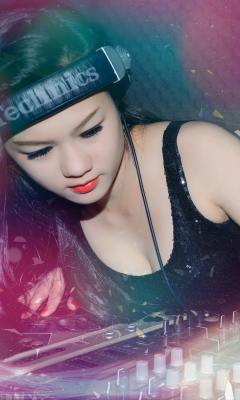 Asian Dj Girl screenshot #1 240x400