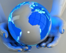 Fondo de pantalla Globe 220x176