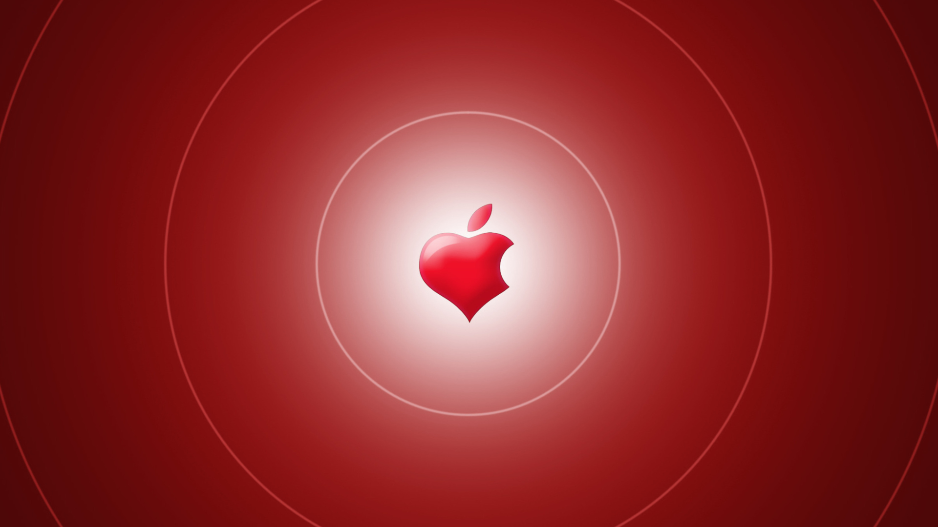 Fondo de pantalla Red Apple 1920x1080