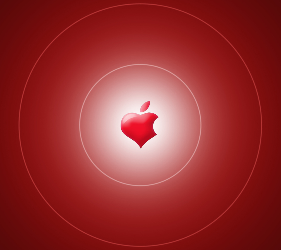 Обои Red Apple 960x854