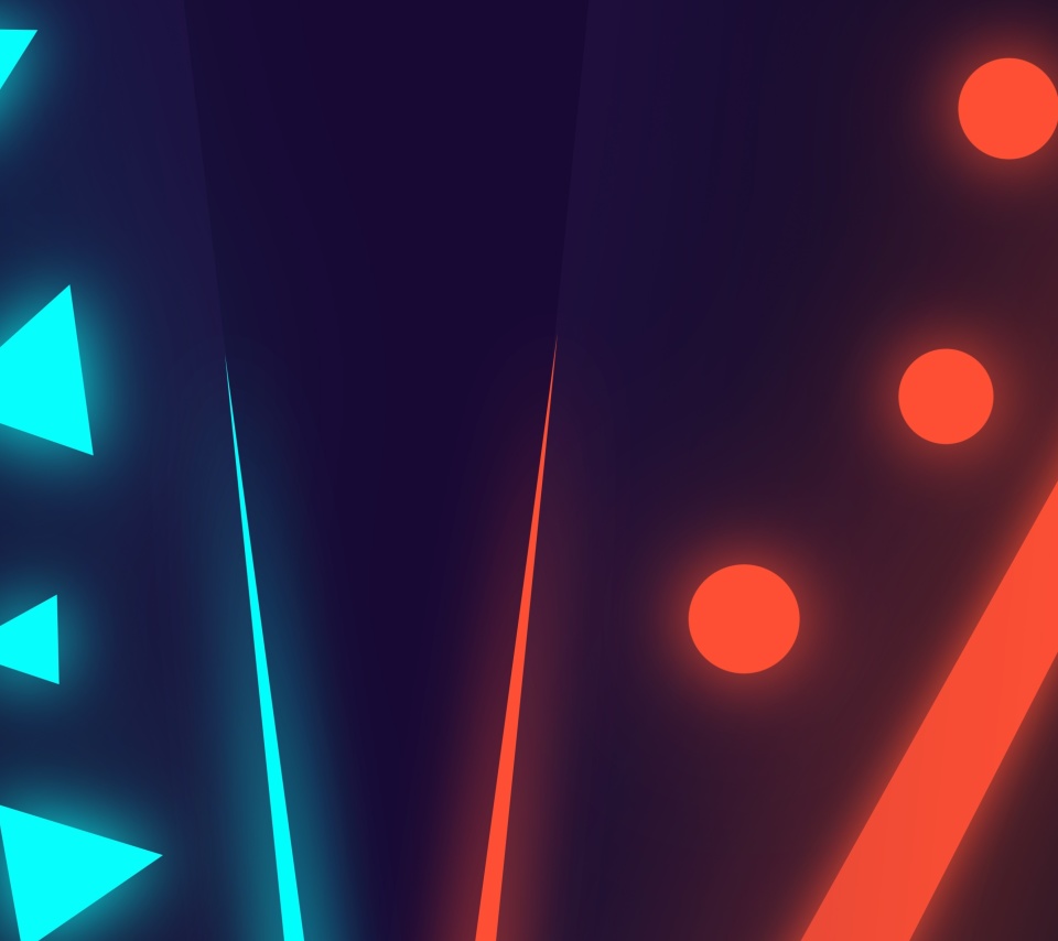 Blue Red Neon screenshot #1 960x854