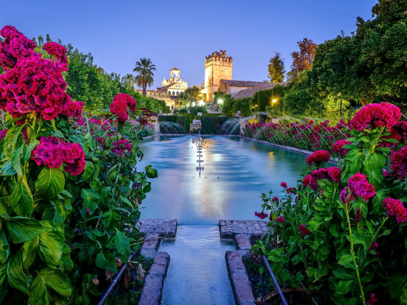 Das Palace in Cordoba, Andalusia, Spain Wallpaper 800x600