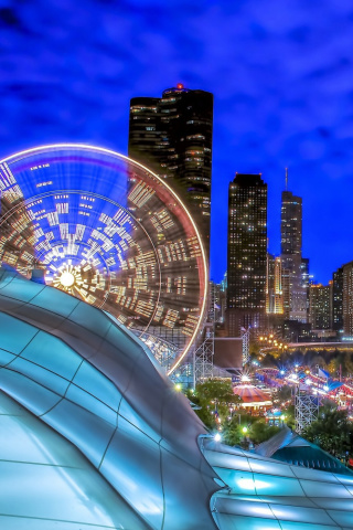 Обои Chicago, Illinois, Navy Pier 320x480