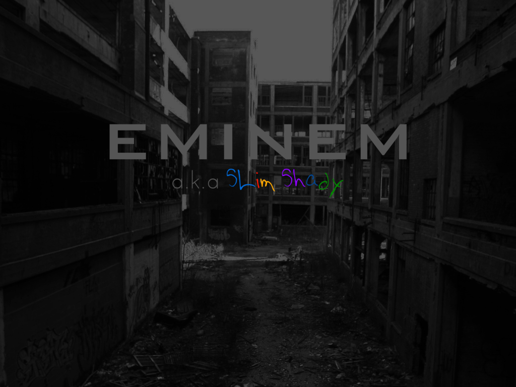 Fondo de pantalla Eminem - Slim Shady 1024x768