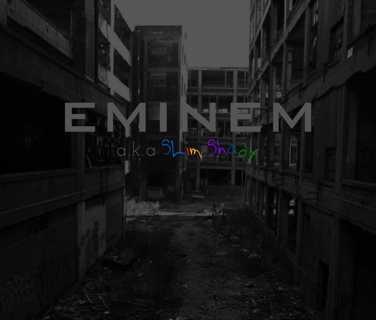 Eminem - Slim Shady wallpaper 1200x1024