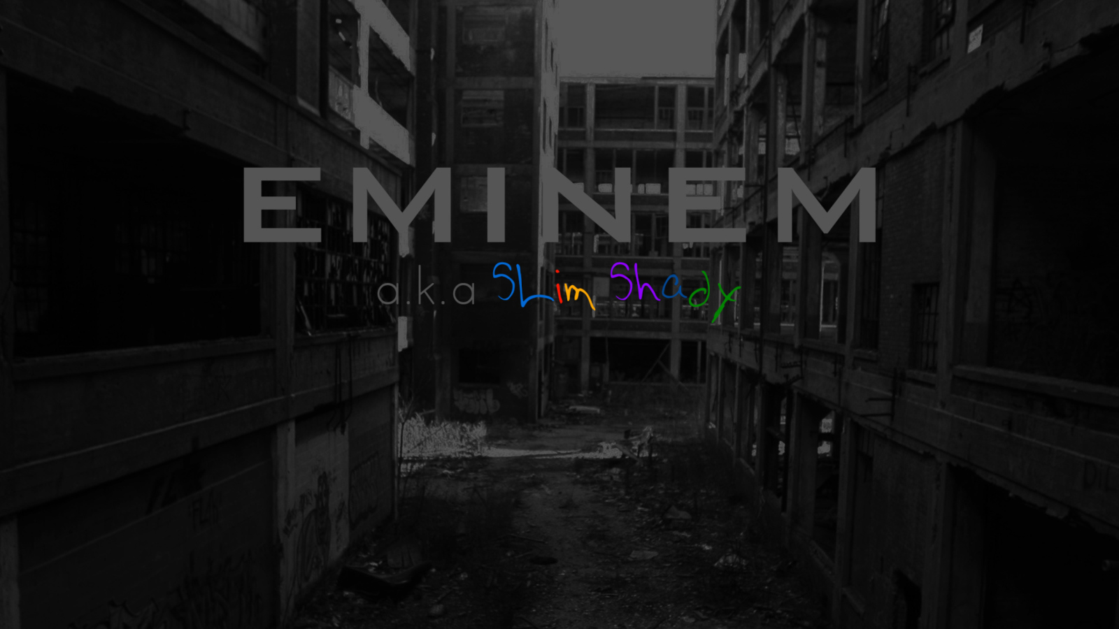 Screenshot №1 pro téma Eminem - Slim Shady 1600x900