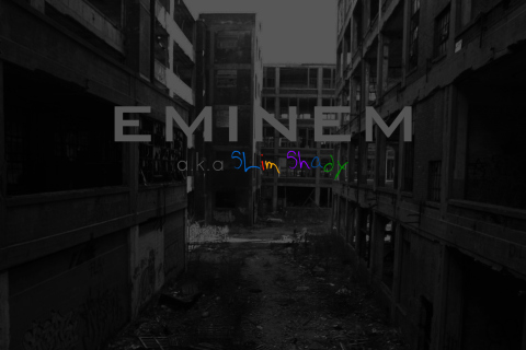 Screenshot №1 pro téma Eminem - Slim Shady 480x320