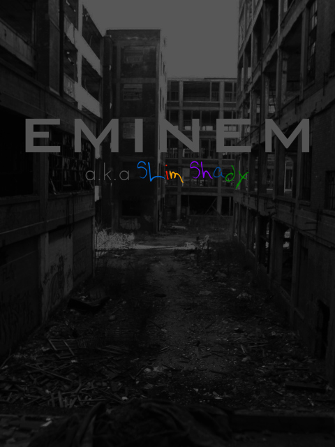 Screenshot №1 pro téma Eminem - Slim Shady 480x640