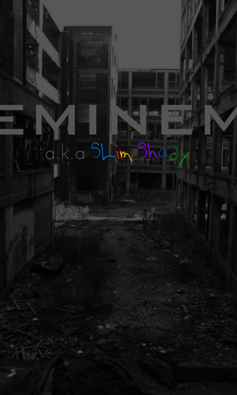 Fondo de pantalla Eminem - Slim Shady 768x1280