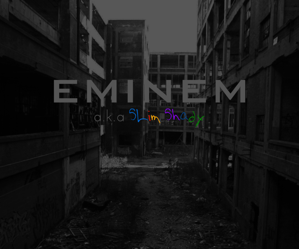 Eminem - Slim Shady wallpaper 960x800
