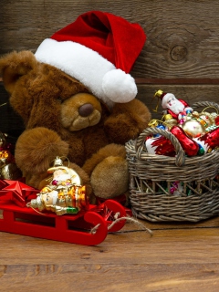 Christmas Teddy screenshot #1 240x320