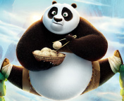 Обои Kung Fu Panda 3 HD 176x144