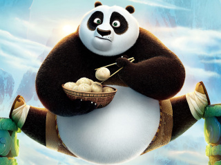 Обои Kung Fu Panda 3 HD 320x240