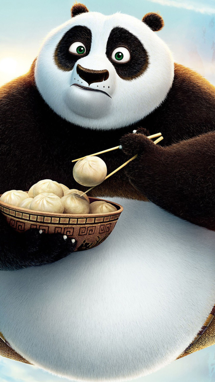 Sfondi Kung Fu Panda 3 HD 750x1334