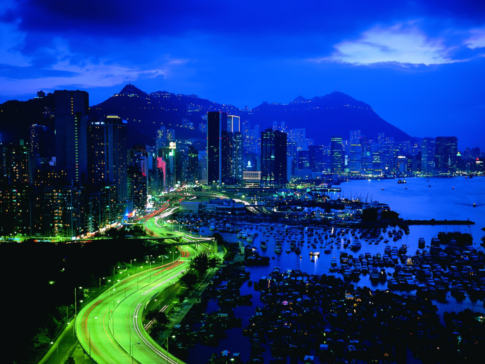 China - Hong Kong Rush wallpaper 1600x1200