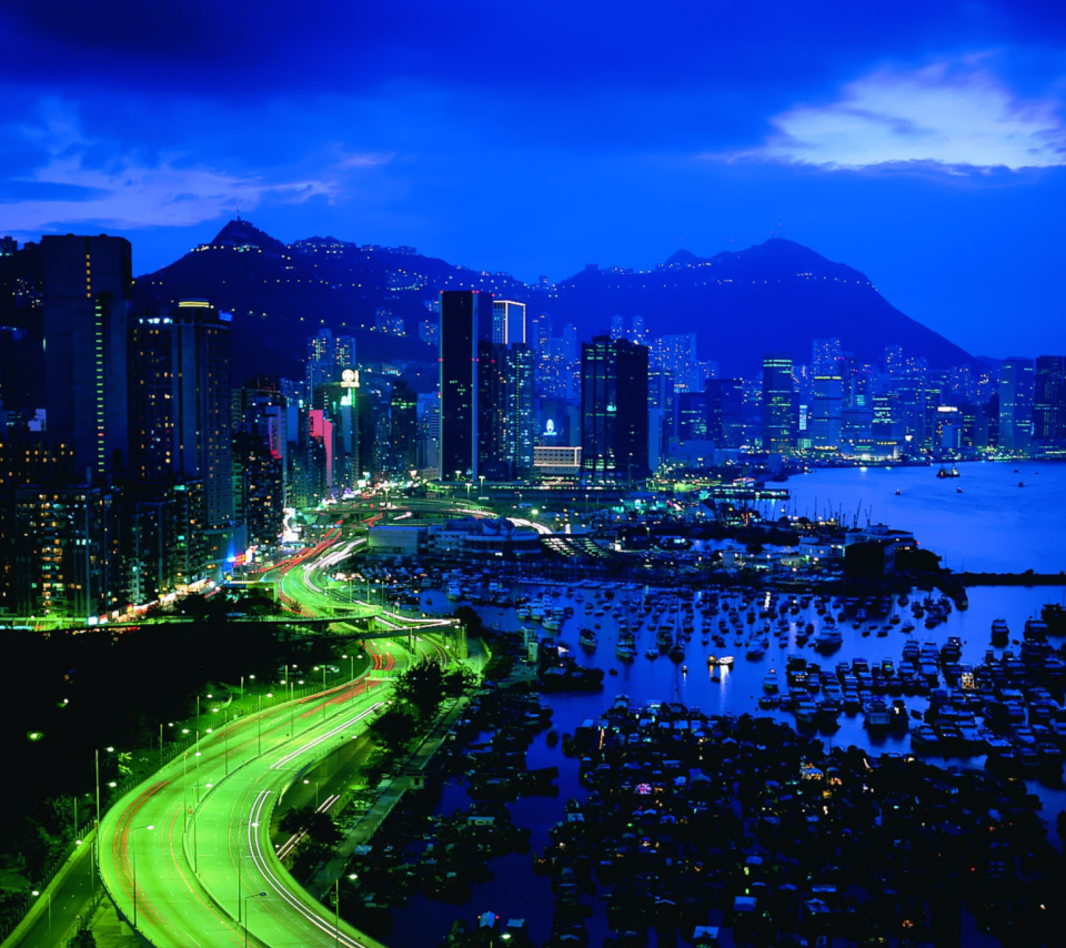 Das China - Hong Kong Rush Wallpaper 960x854