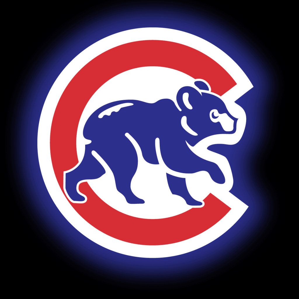 Das Chicago Cubs Baseball Team Wallpaper 1024x1024