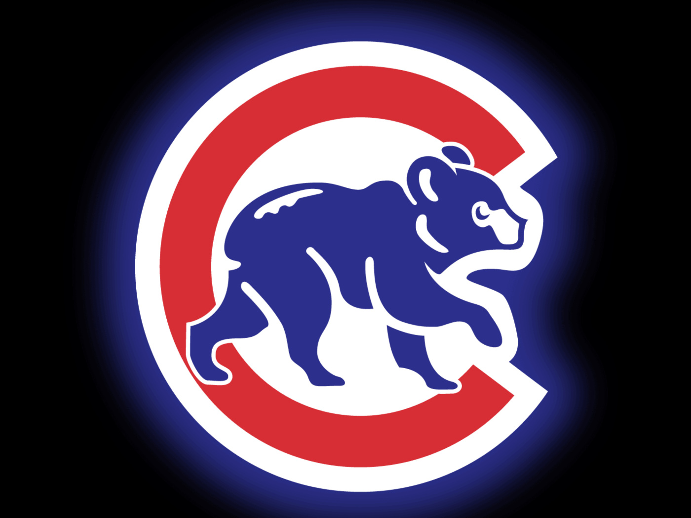 Das Chicago Cubs Baseball Team Wallpaper 1400x1050