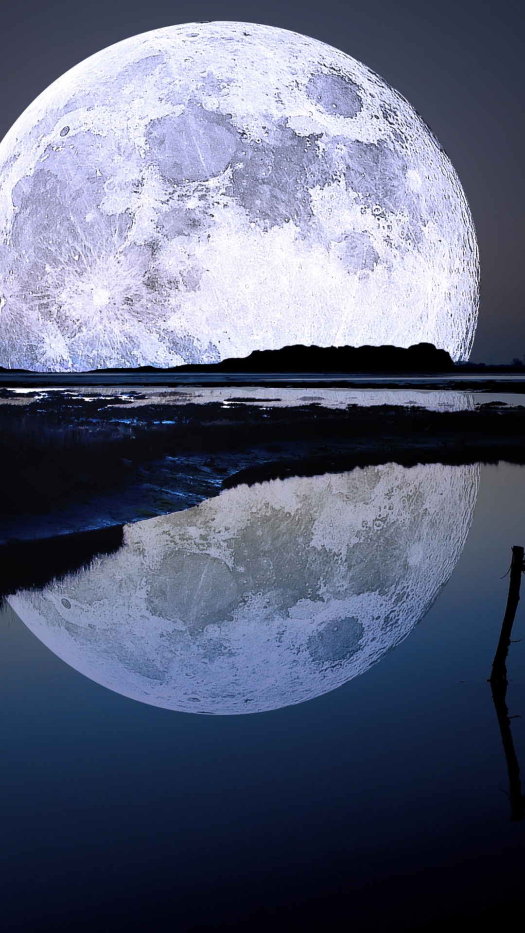 Das Full Moon Wallpaper 1080x1920