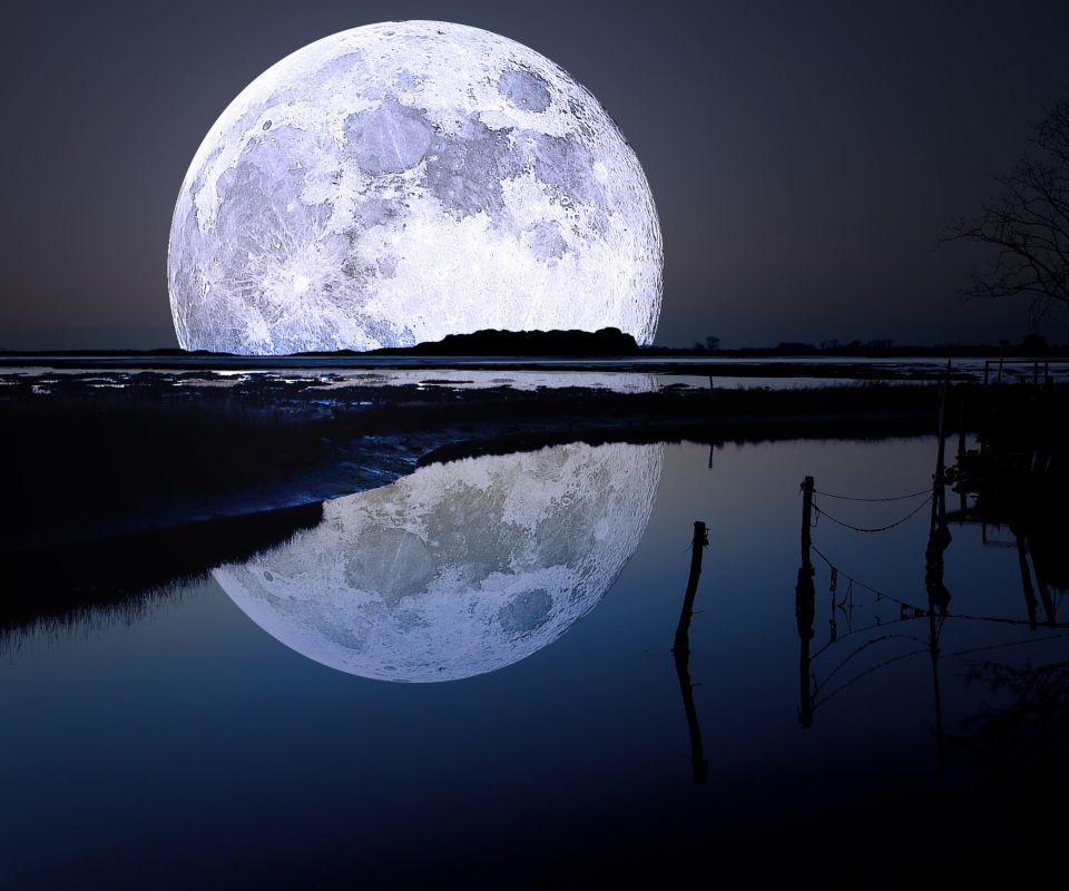 Обои Full Moon 960x800