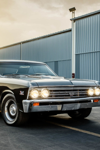 Sfondi 1967 Chevrolet Chevelle SS 320x480