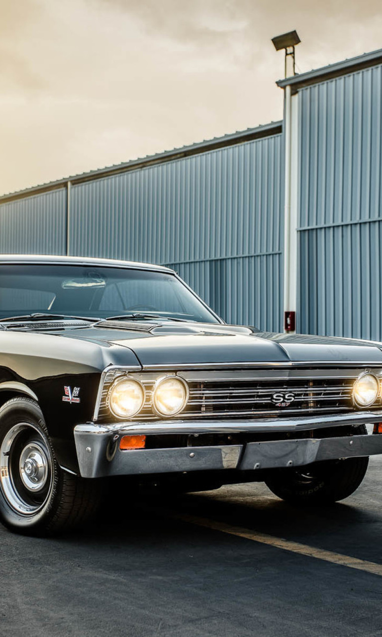 Sfondi 1967 Chevrolet Chevelle SS 768x1280