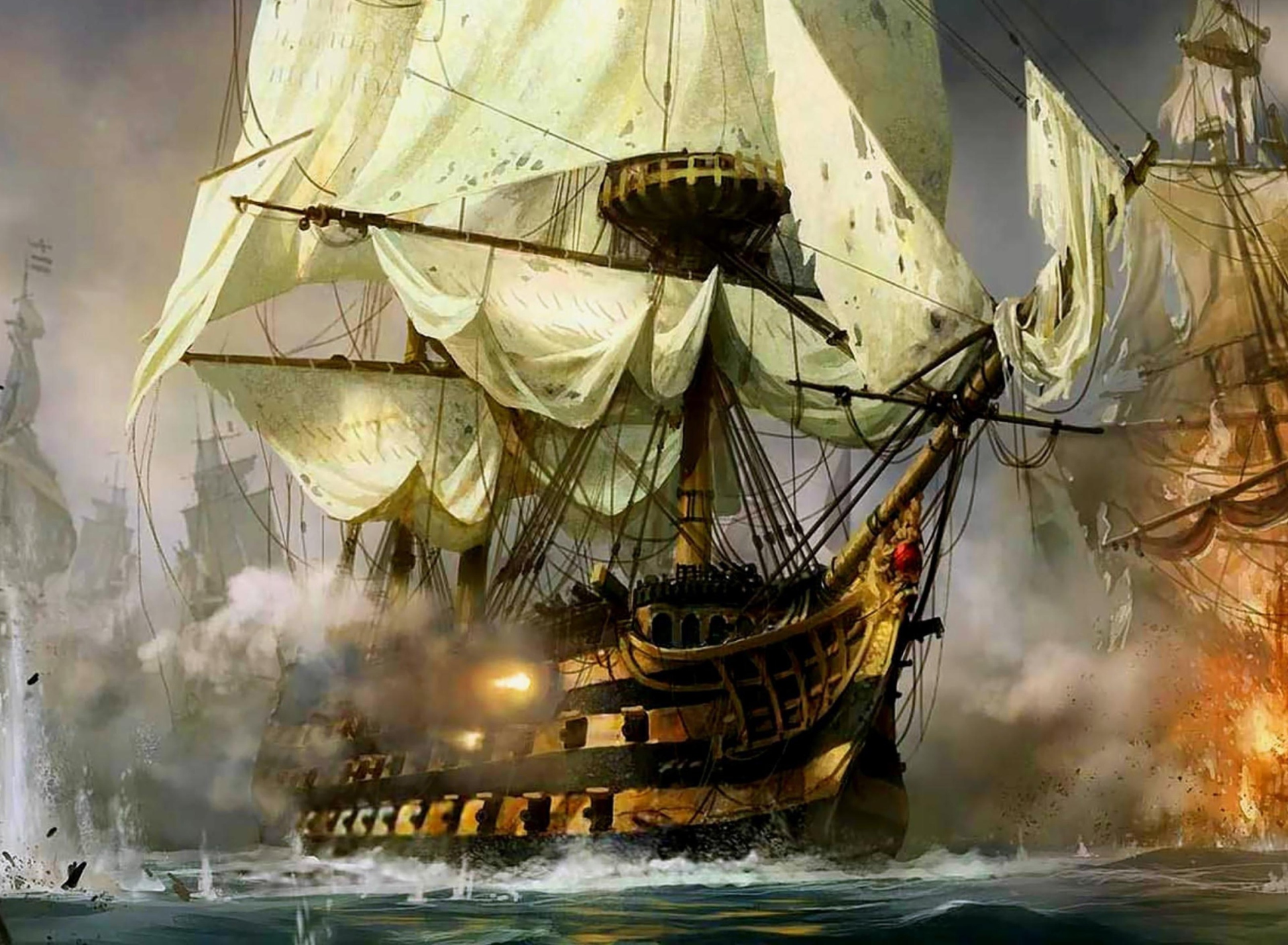 Ship Battle screenshot #1 1920x1408