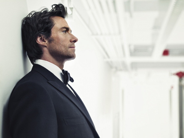 Hugh Jackman As James Bond wallpaper 640x480