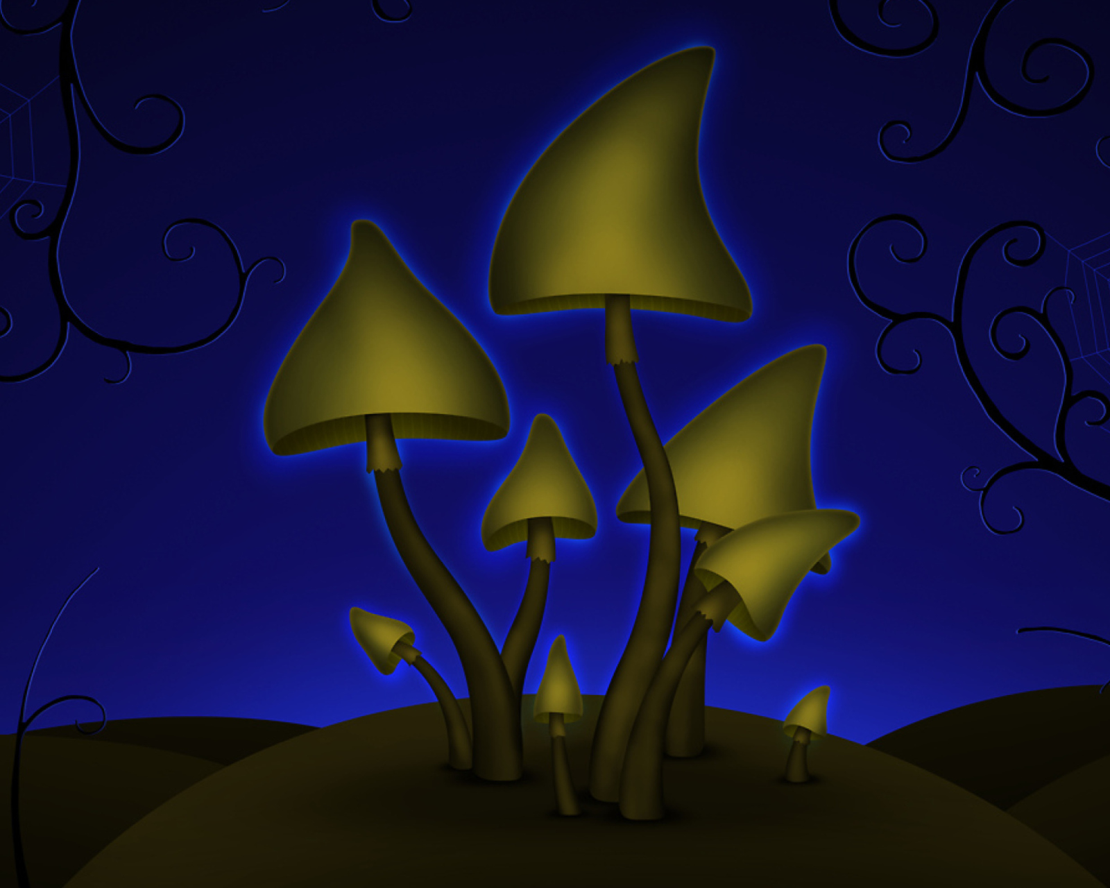Halloween Mushrooms screenshot #1 1600x1280