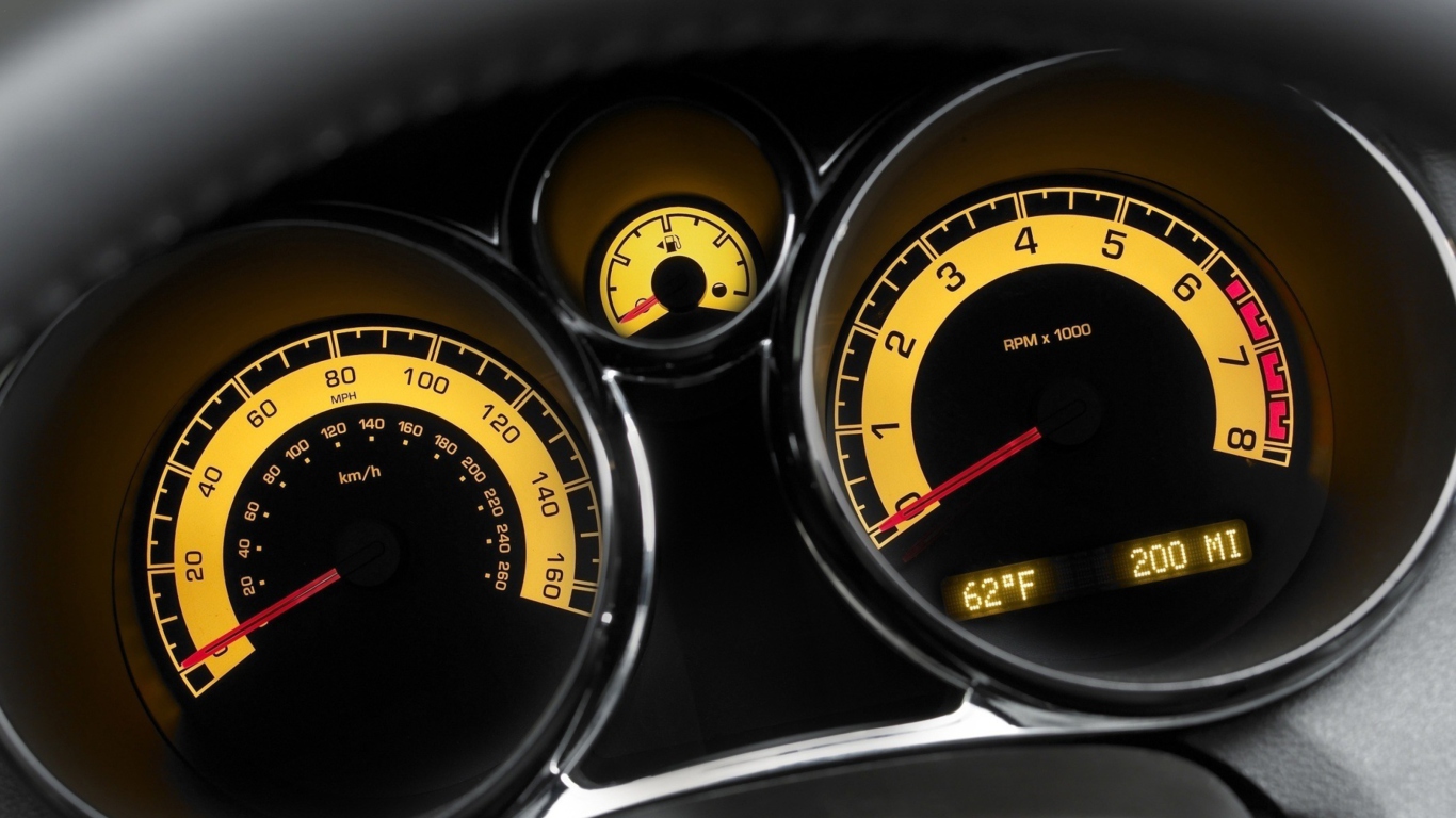 Screenshot №1 pro téma Speedometer 1366x768