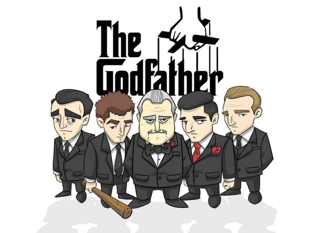 The Godfather Crime Film wallpaper 1024x768