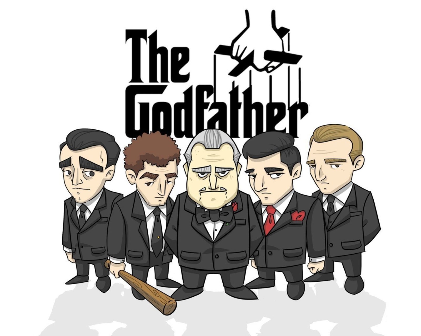 Обои The Godfather Crime Film 1600x1280
