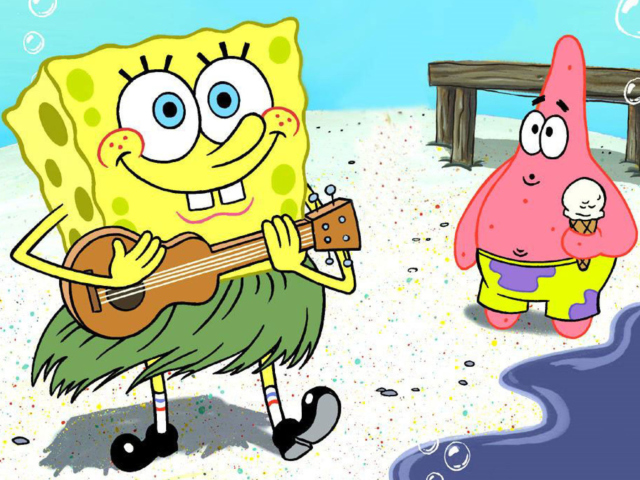 Sponge Bob wallpaper 640x480