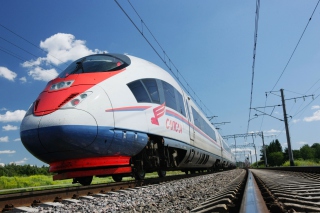 Sapsan Train Background for Android, iPhone and iPad