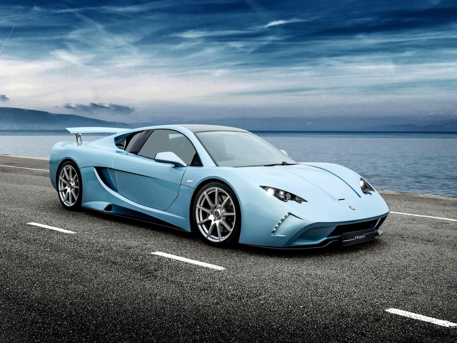 Screenshot №1 pro téma Vencer Sarthe Sport Car 1600x1200